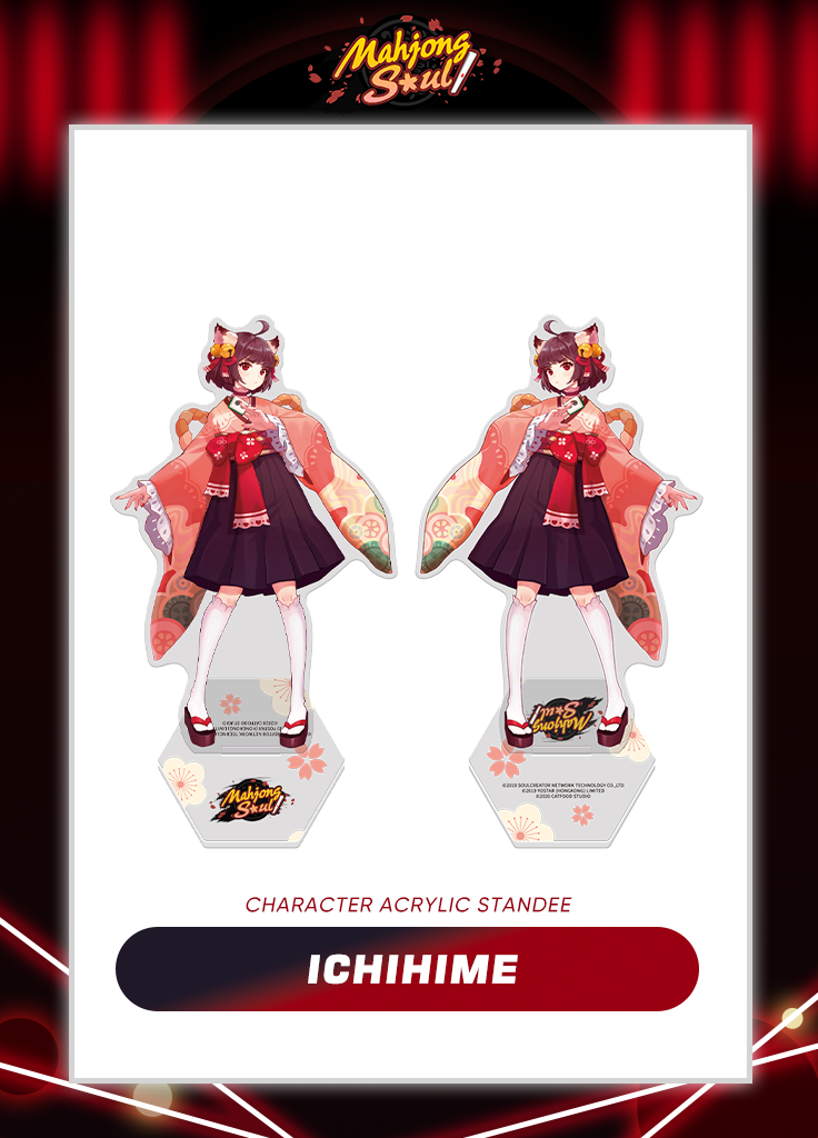 Mahjong Soul | Character Acrylic Standee | Black Friday 2024