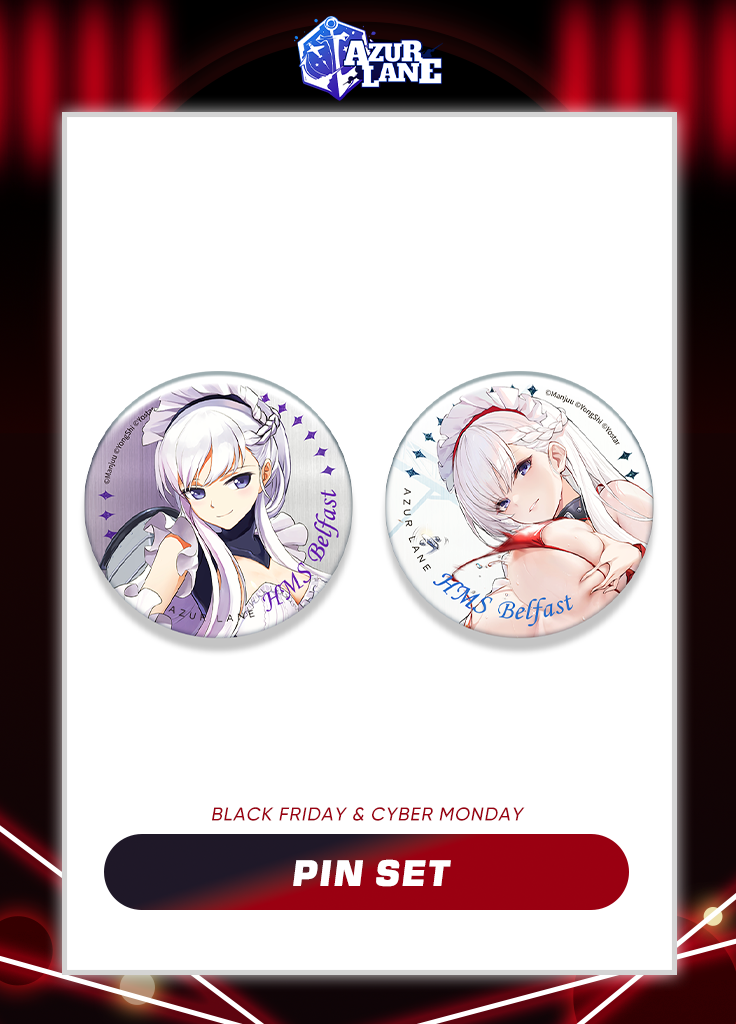 Azur Lane | Pin Set | Black Friday 2024