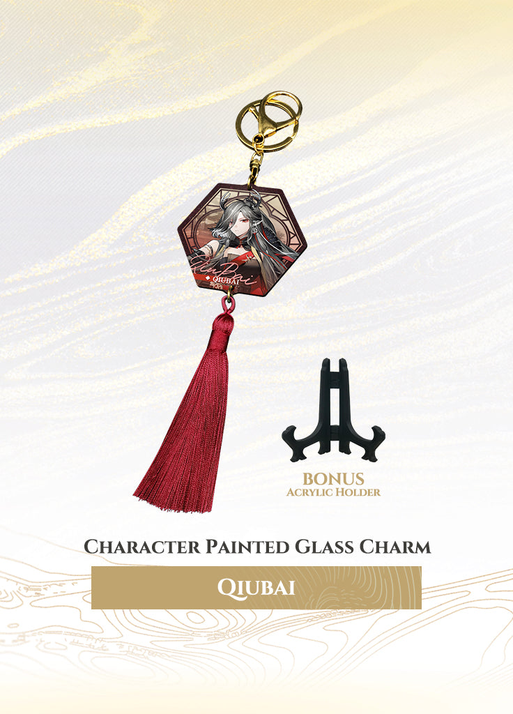 Arknights | Character Painted Glass Charm | 3.5 Anniv