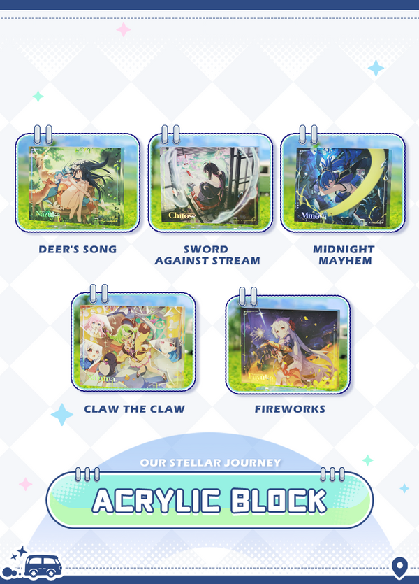 Stella Sora | Acrylic Block | Our Stellar Journey