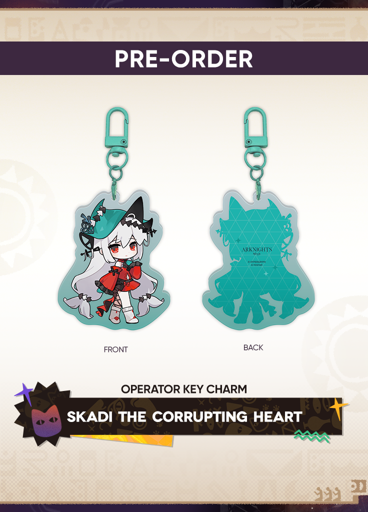 Arknights | Operator Key Charm | 5th Anniv