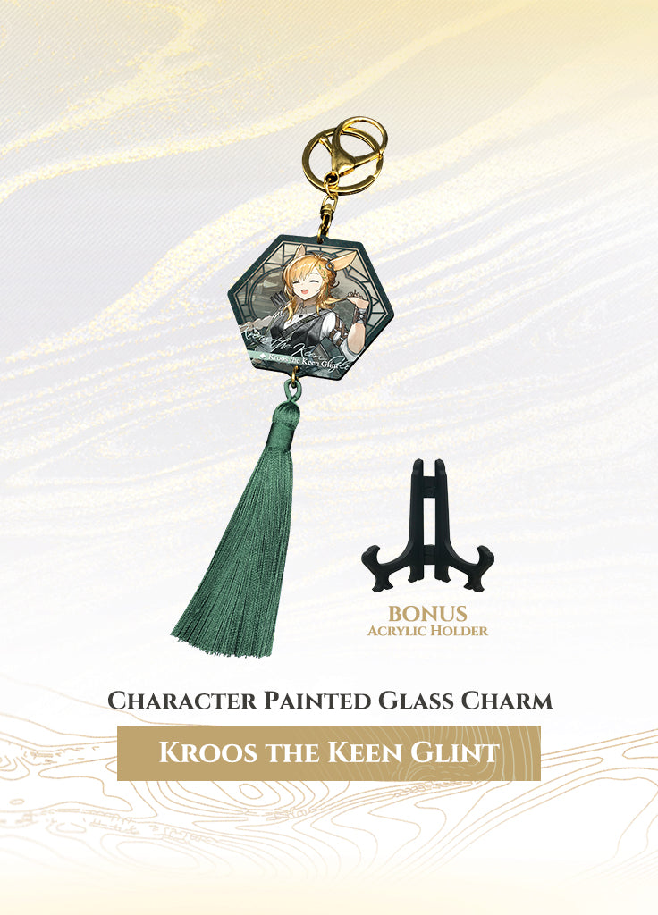 Arknights | Character Painted Glass Charm | 3.5 Anniv