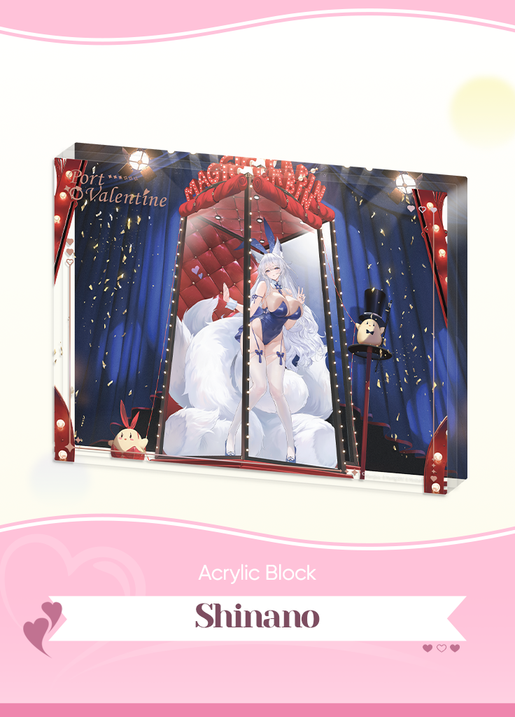 Azur Lane | Acrylic Block | Valentine's Day 2025 – Yostar Official
