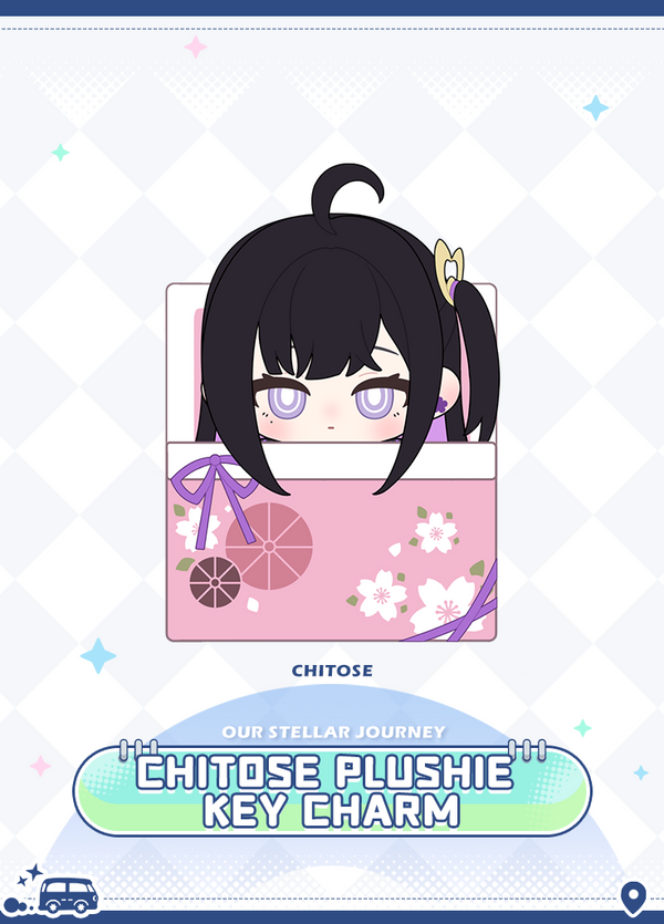 Stella Sora | Chitose Plushie Key Charm | Our Stellar Journey