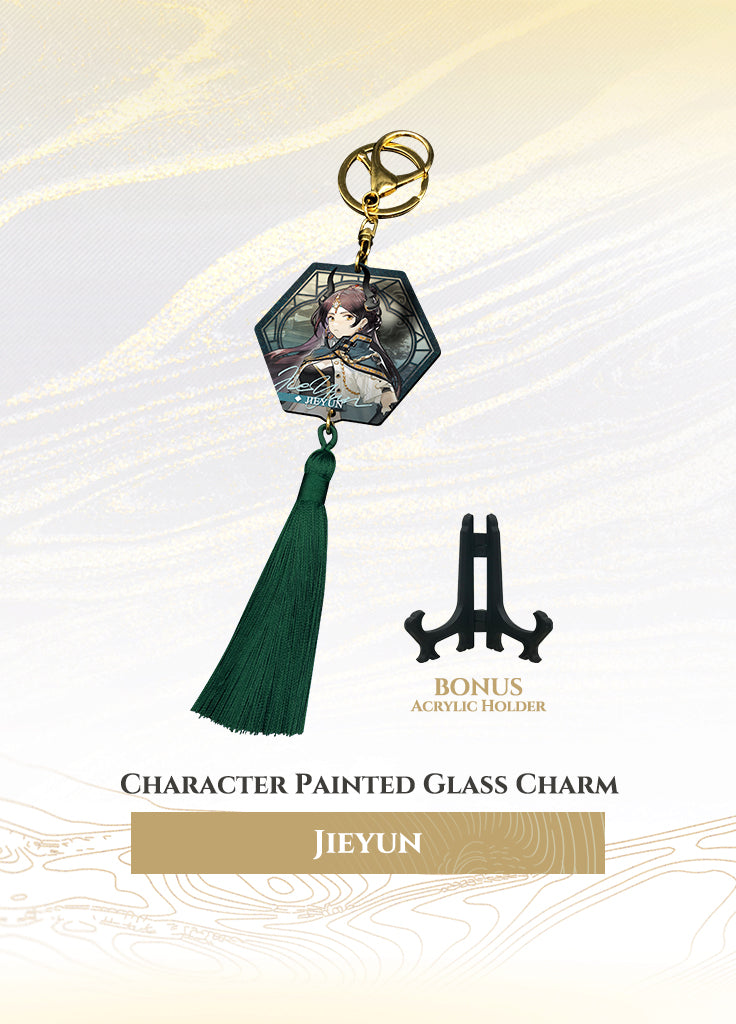 Arknights | Character Painted Glass Charm | 3.5 Anniv