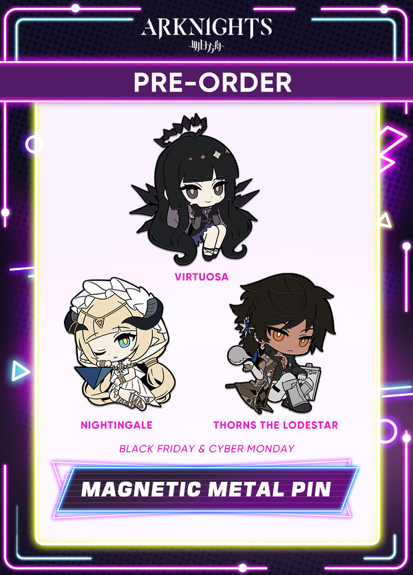 Arknights | Magnetic Metal Pin | Black Friday 2025
