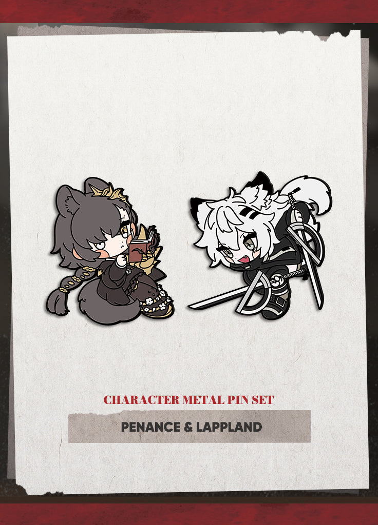 Arknights | Character Metal Pin Set | Thank-You Celebration 2023