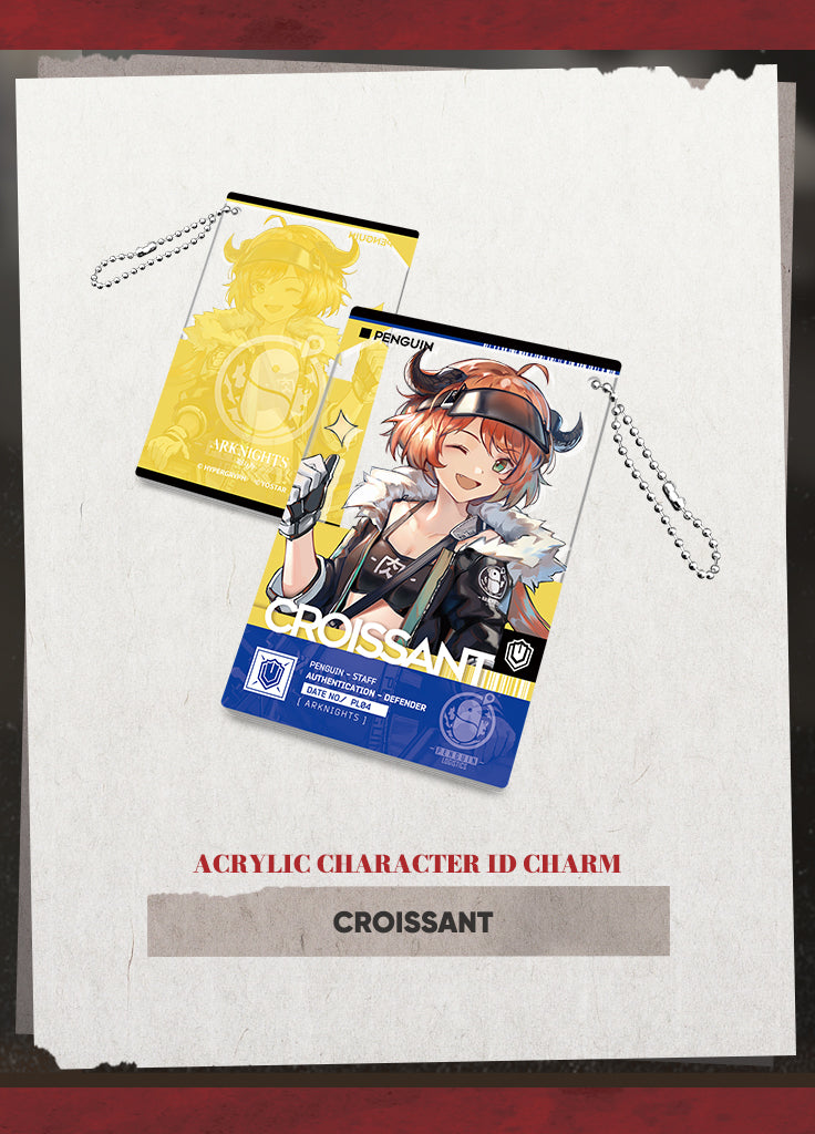Arknights | Acrylic Character ID Charm | Thank-You Celebration 2023