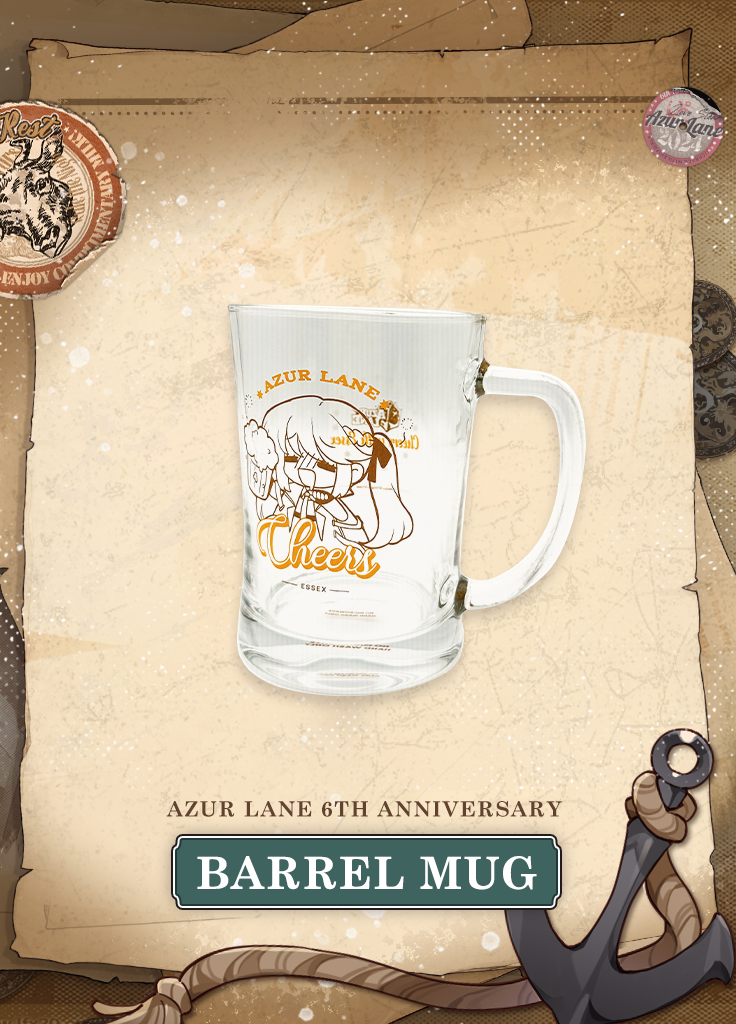 Azur Lane | Barrel Mug | 6th Anniv