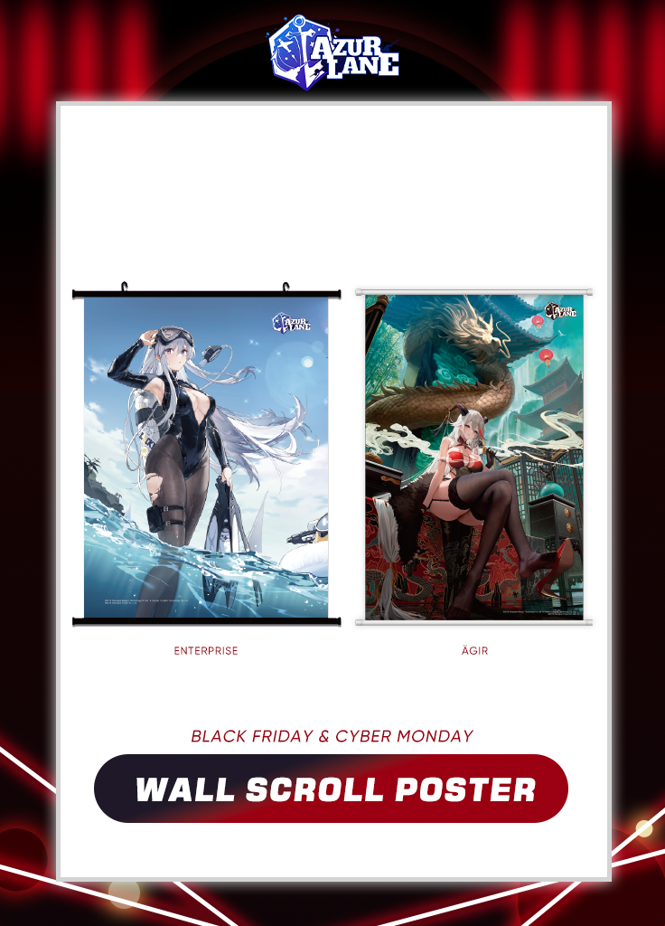 Azur Lane | Wall Scroll Poster | Black Friday 2024 – Yostar Azur Lane | Wall Scroll Poster | Black Friday 2024 – Yostar