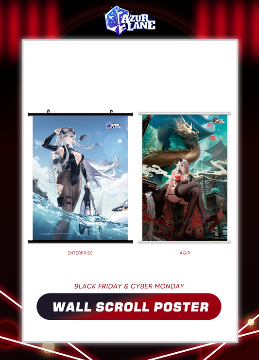 Azur Lane | Wall Scroll Poster | Black Friday 2024