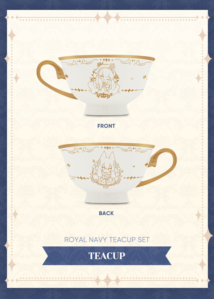 Azur Lane | Royal Navy Teacup Set | 5th Anniv
