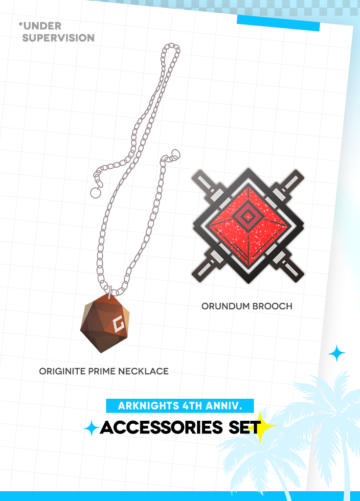 Arknights | Accessories Set | 4th Anniv – Yostar Official Store