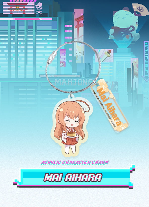Mahjong Soul | Acrylic Character Charm | 7th Anniv