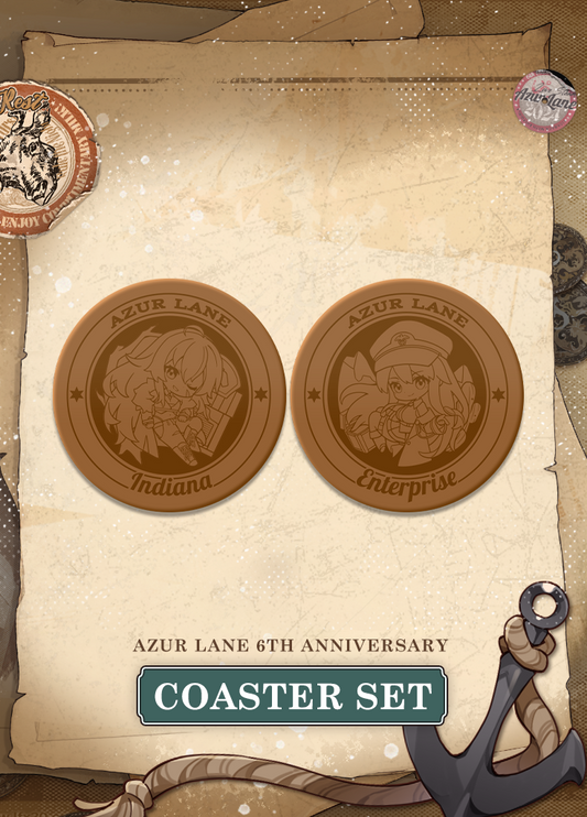 Azur Lane | Coaster Set | 6th Anniv