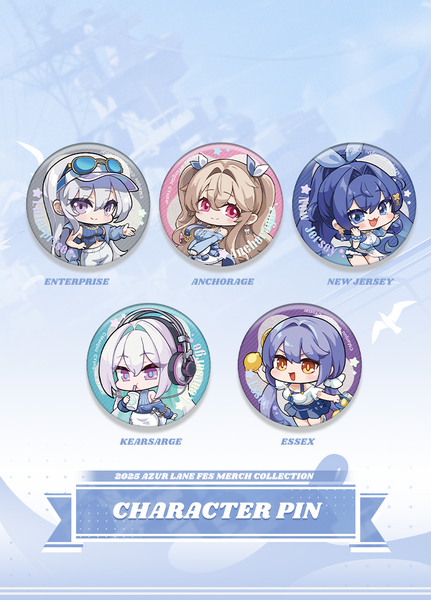 Azur Lane | Character Pin | 2025 Azur Lane Fes – Yostar Official Store