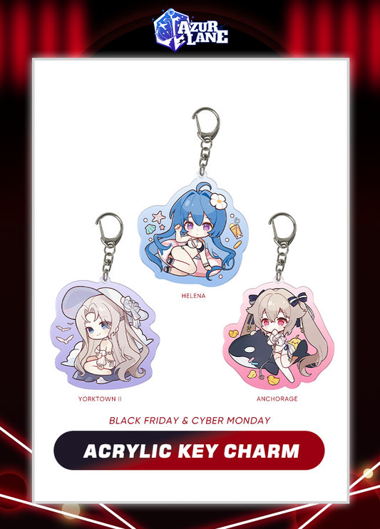 Azur Lane | Acrylic Key Charm | Black Friday 2024