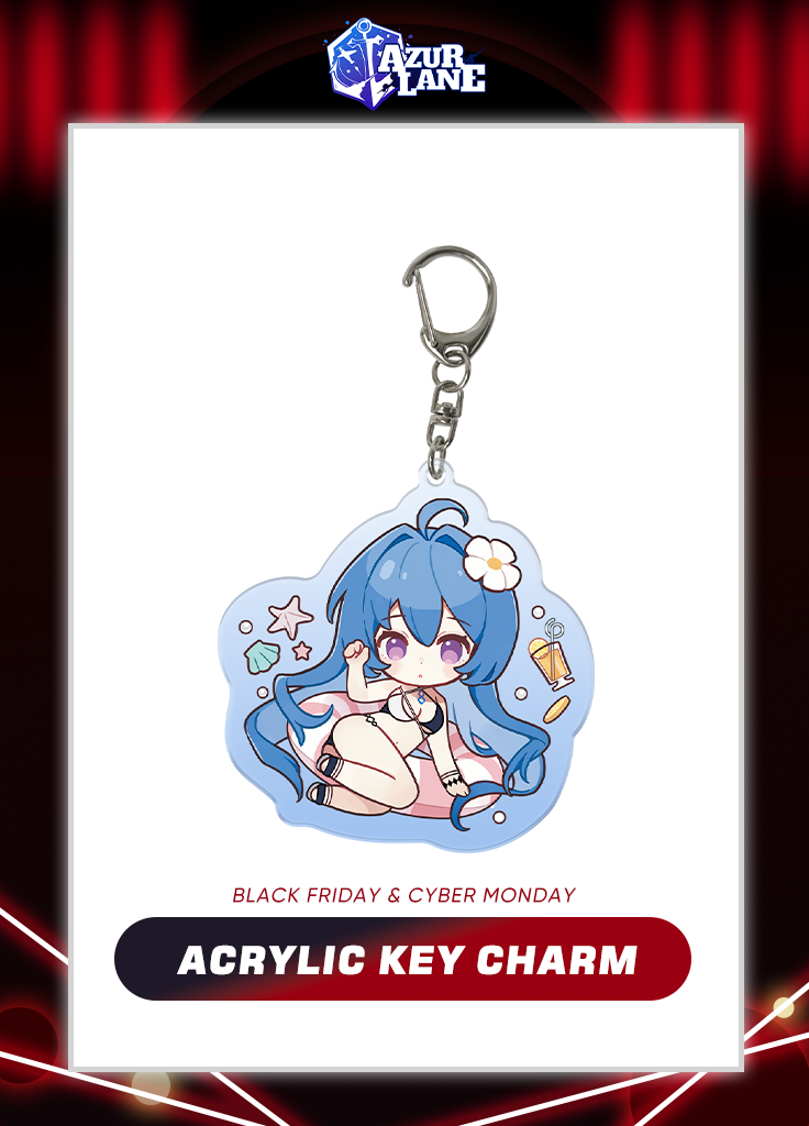 Azur Lane | Acrylic Key Charm | Black Friday 2024