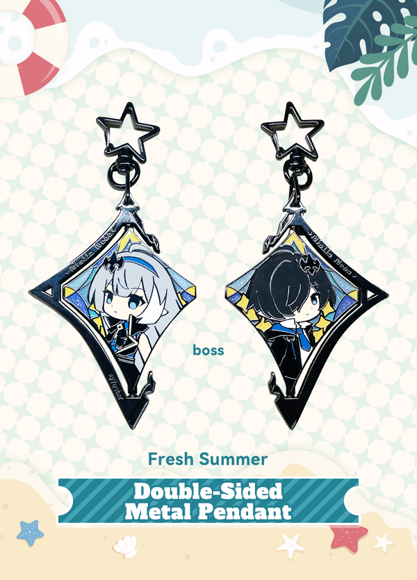 Stella Sora | Double-Sided Metal Pendant | Fresh Summer