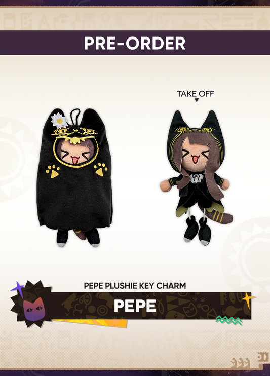 Arknights | Pepe Plushie Key Charm | 5th Anniv