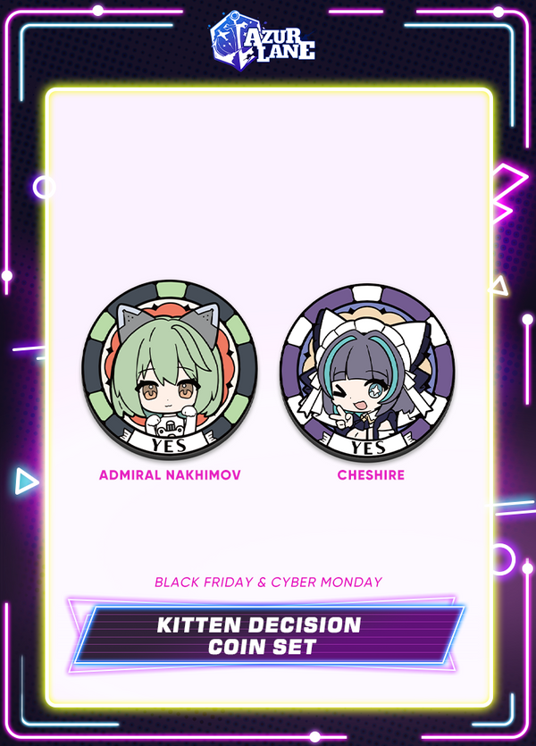 Azur Lane | Kitten Decision Coin Set | Black Friday 2025