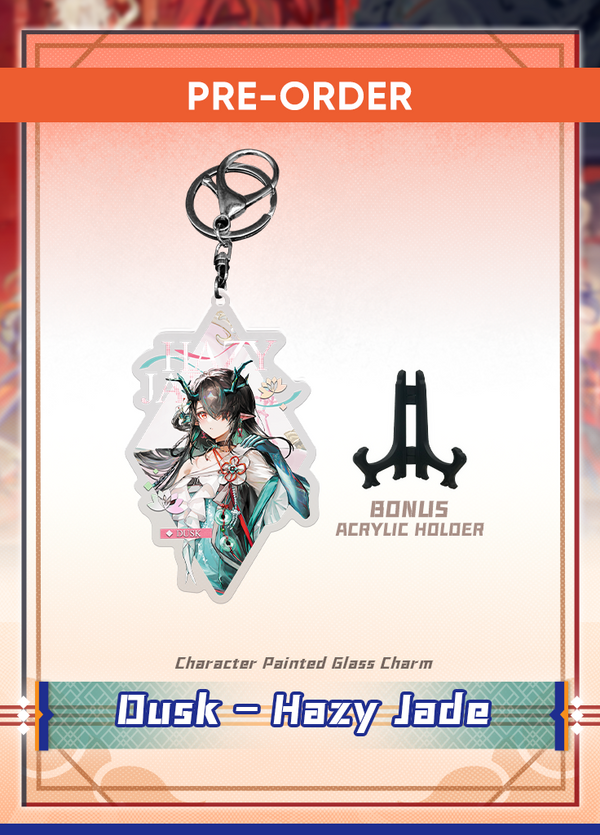 Arknights | Character Painted Glass Charm | 6.5th Anniv