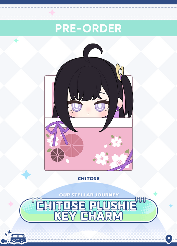 Stella Sora | Chitose Plushie Key Charm | Our Stellar Journey