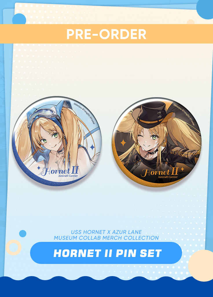 Azur Lane | Hornet II Pin Set | USS Hornet Museum Collab – Yostar ...