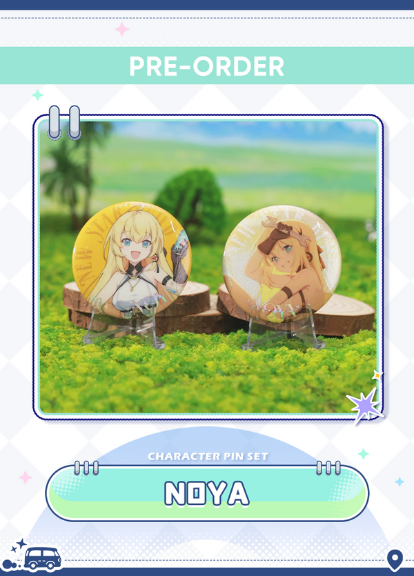 Stella Sora | Character Pin Set | Our Stellar Journey