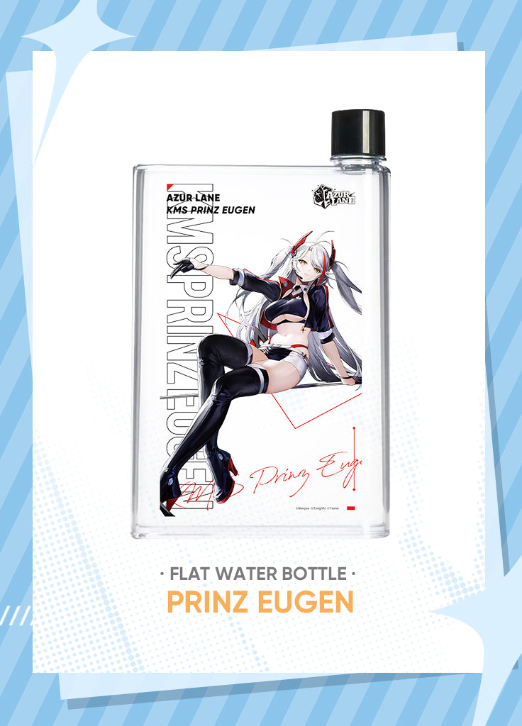 Azur Lane | Flat Water Bottle | Summer Supply 2022