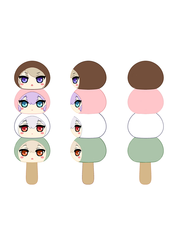 Azur Lane | Huge Dango Plushie Charm | The Starters