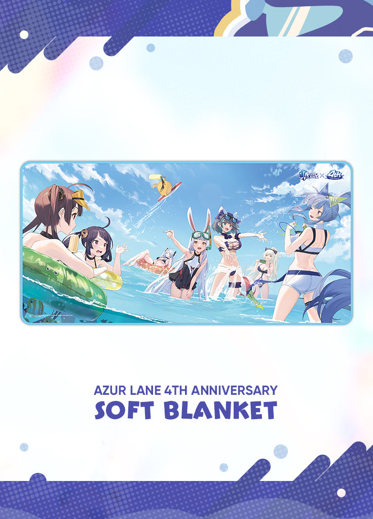 Azur Lane | Soft Blanket | 4th Anniv