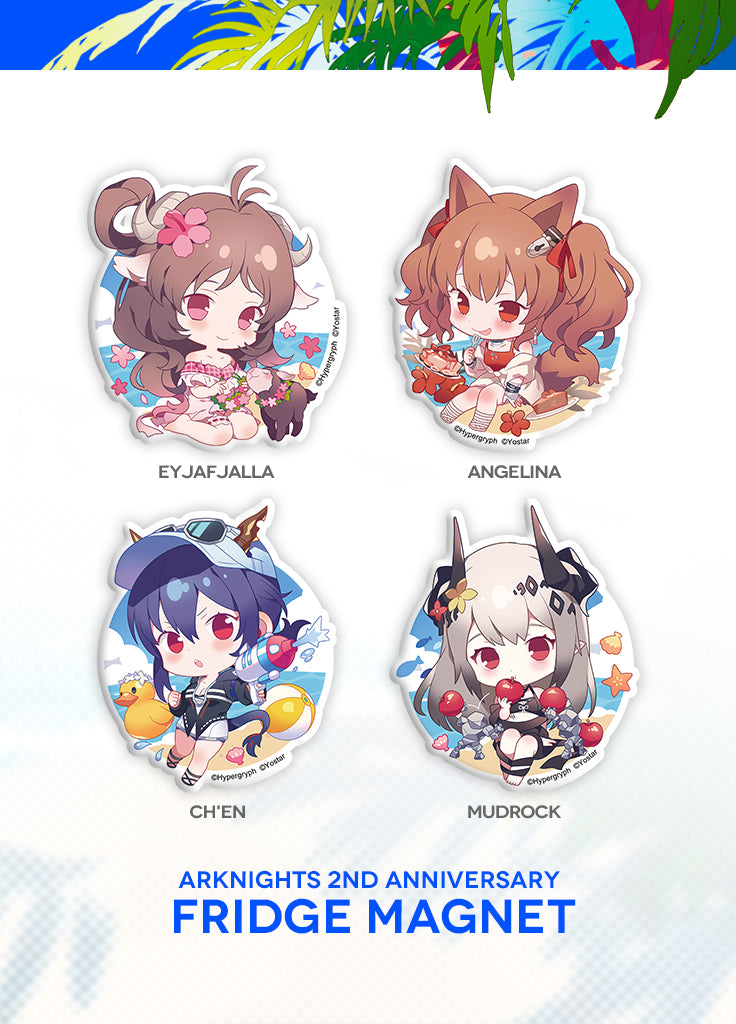 Arknights | Fridge Magnet | 2nd Anniv