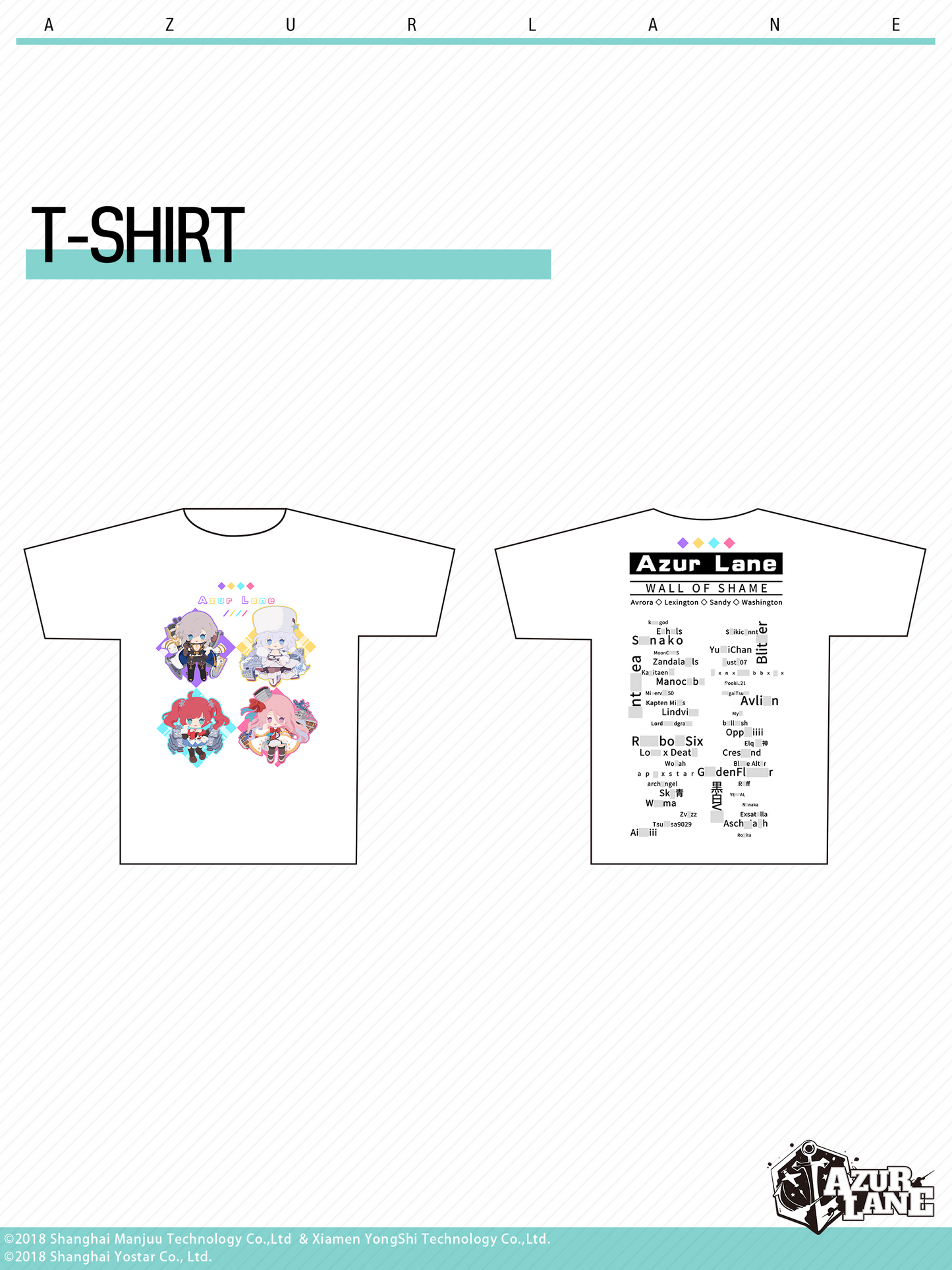 Azur Lane | Wall of Shame | T-shirt