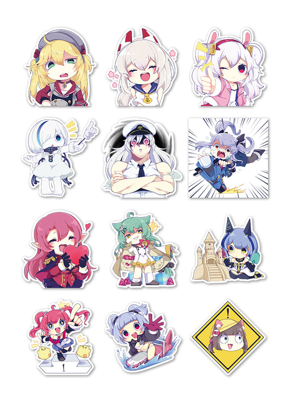 Azur Lane | Waterproof Sticker Set