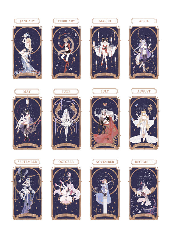 Azur Lane | Acrylic Zodiac Calendar