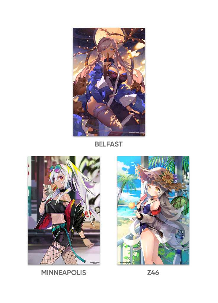 Azur Lane | Wall Scroll Poster