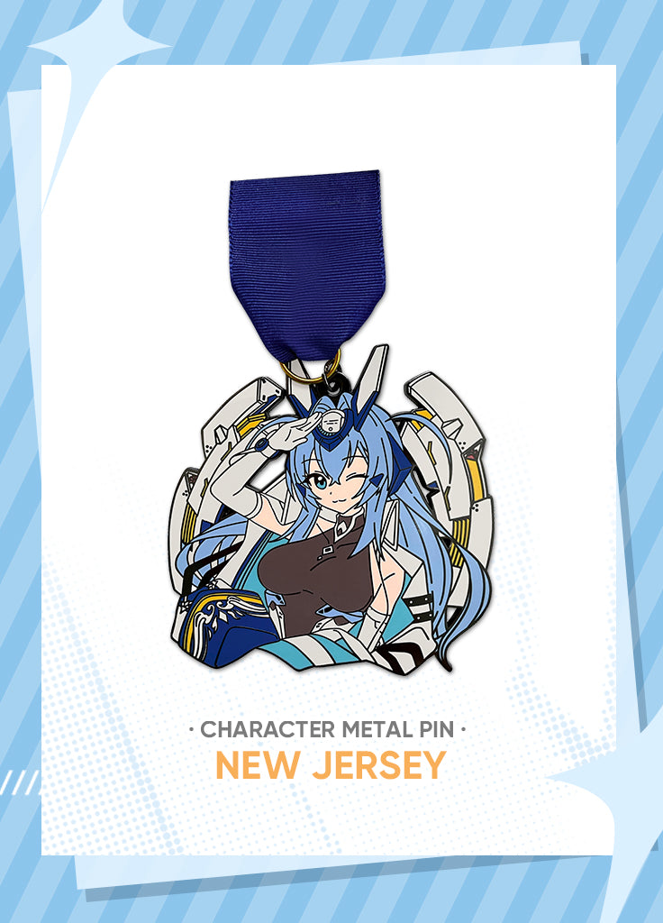 Azur Lane | Character Metal Pin | Summer Supply 2022