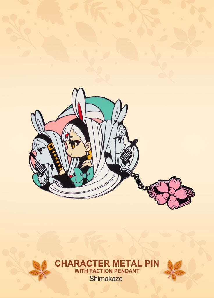 Azur Lane | Character Metal Pin with Faction Pendant | Thanksgiving