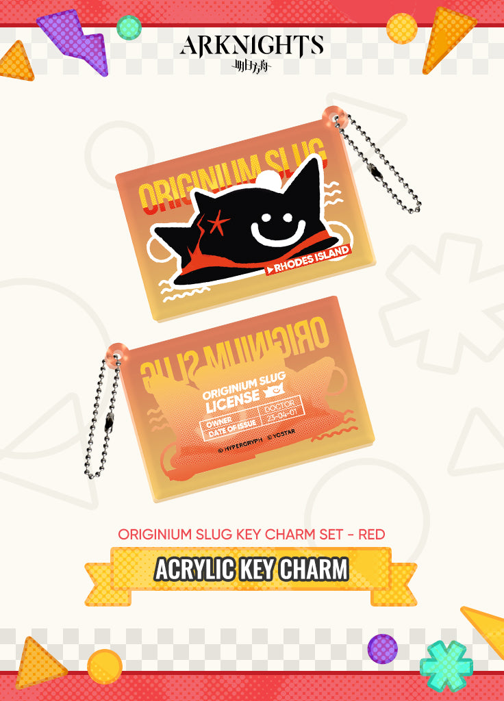 Arknights | Originium Slug Key Charm Set | April Fools' Day 2023 ...