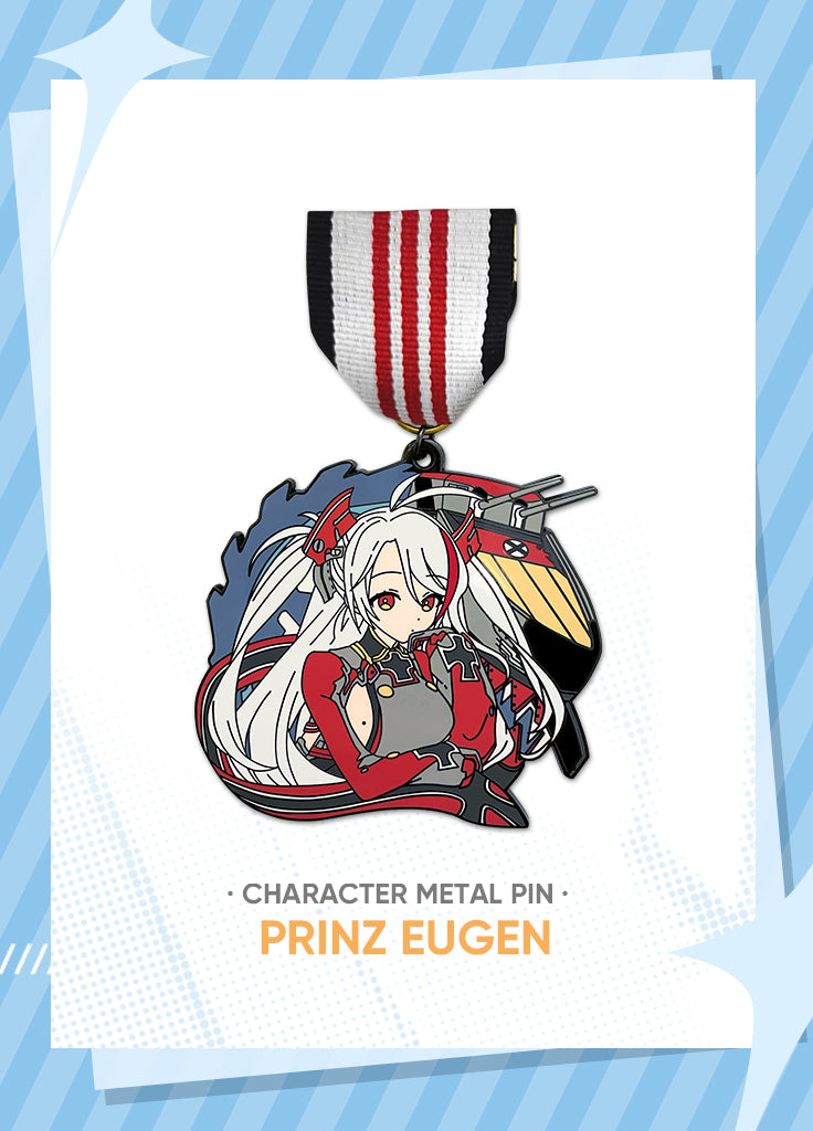 Azur Lane | Character Metal Pin | Summer Supply 2022