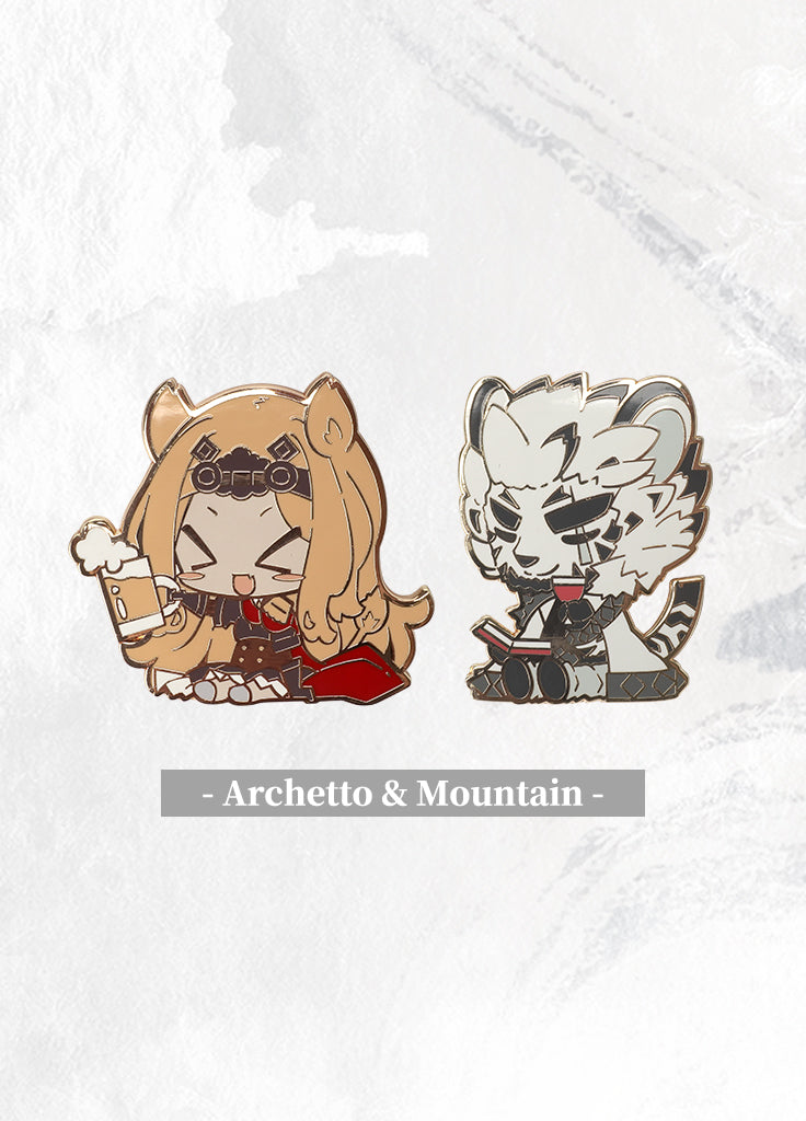 Arknights | Character Pin Set | 1.5 Anniv