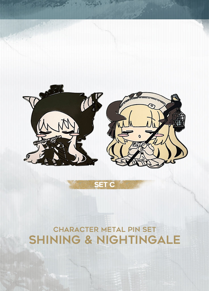 Arknights | Character Metal Pin Set | 2.5 Anniv