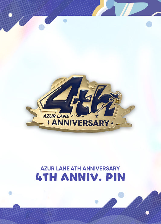 Azur Lane | 4th Anniversary Pin