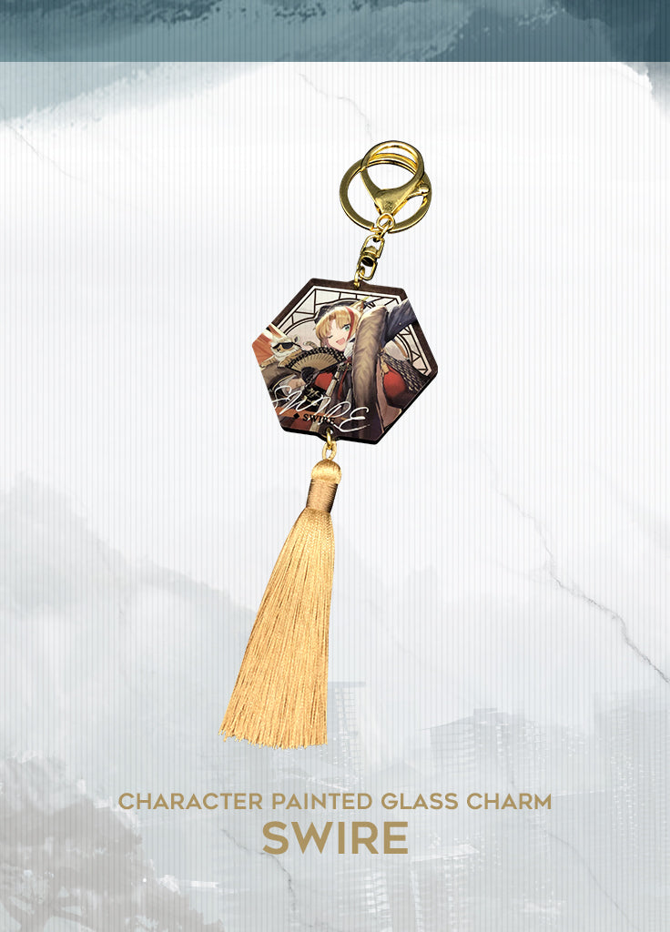 Arknights | Character Painted Glass Charm | 2.5 Anniv