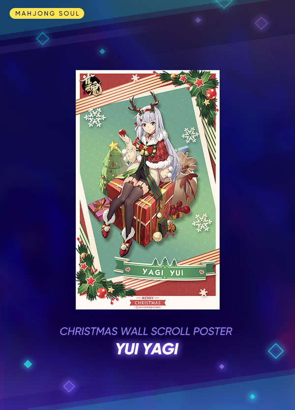 Mahjong Soul | Christmas Wall Scroll Poster | Black Friday 2022