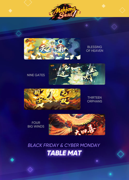 Mahjong Soul | Table Mat | Black Friday 2022