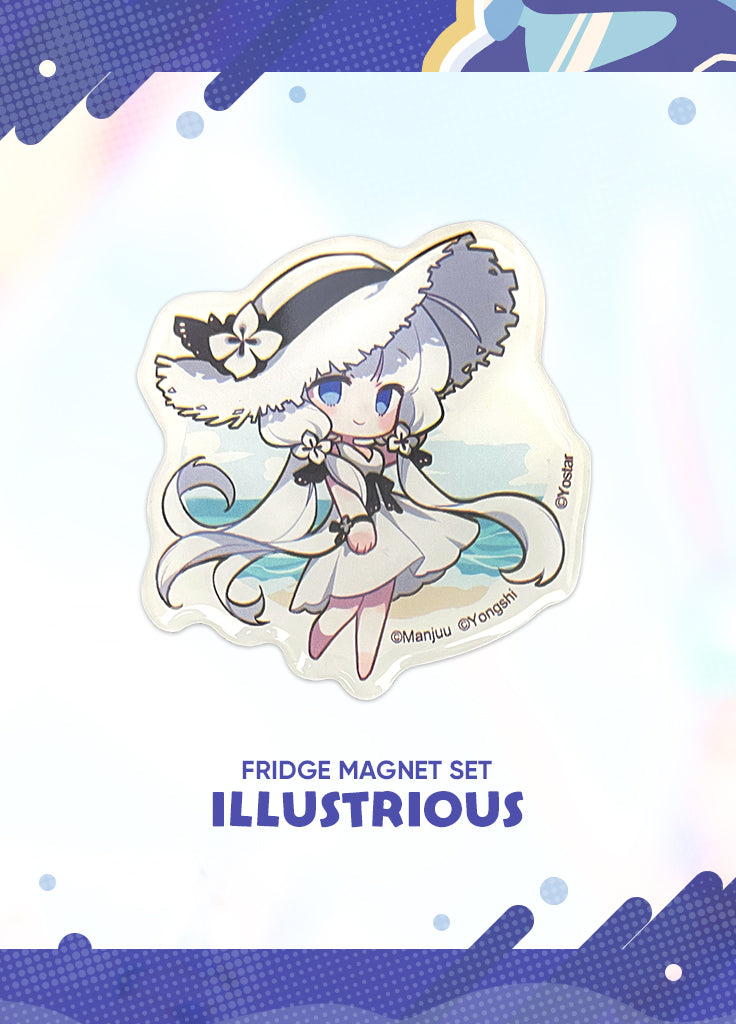 Azur Lane | Fridge Magnet Set | 4th Anniv