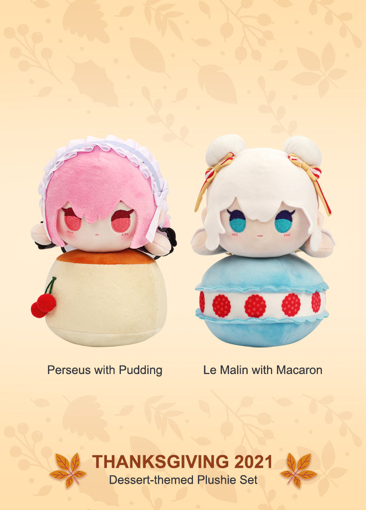 Azur Lane | Dessert-themed Plushie Set | Thanksgiving